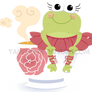 Froggie Teacup Commission