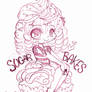 Sugar Bakes Cupcakes Commission - Sketch