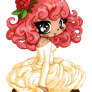 Raspberry Ganache Girl - Commission