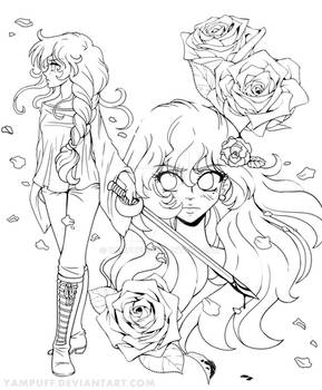 The Princess ::Open Lineart::
