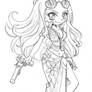 Nico Robin ::Commission Sketch::