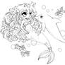 Under the Sea :: Open Lineart ::