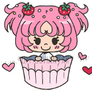 Strawberry Cupcake Chibi Adoptable ::OPEN::