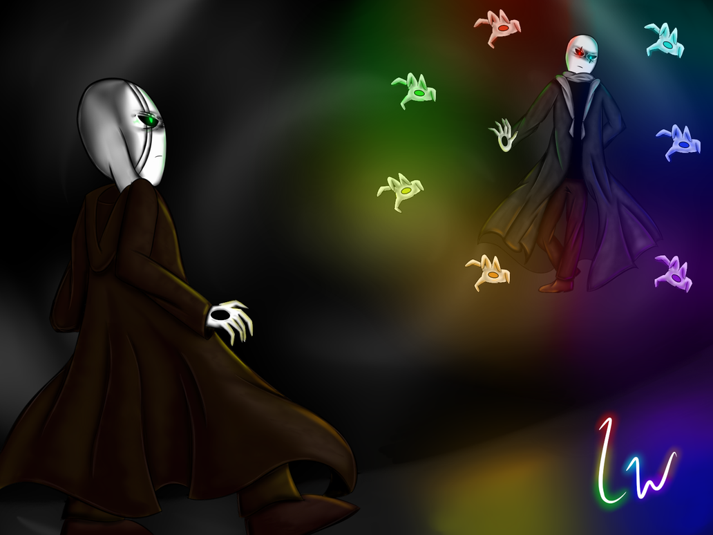 Гастер из Glitchtale