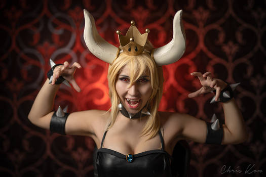 Bowsette cosplay by AngieV