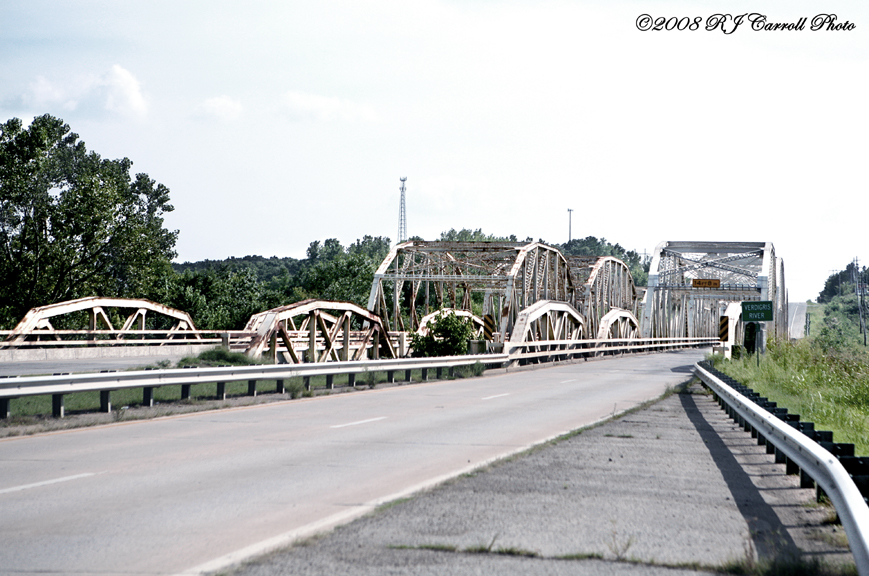 Twin Bridges Over Verdigris