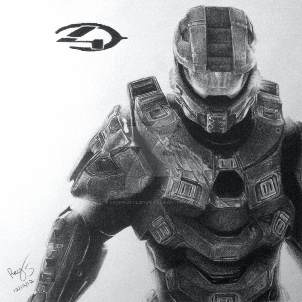 Master Chief by FromPencil2Paper on DeviantArt