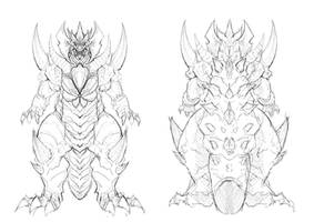 EX-Destoroyah (Sketch Views)
