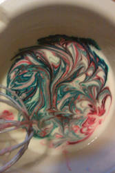 swirly colors in cooking