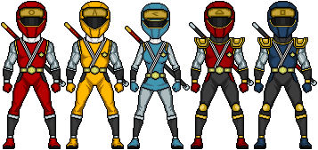 Power Rangers Shinobi by lurch-jr on DeviantArt
