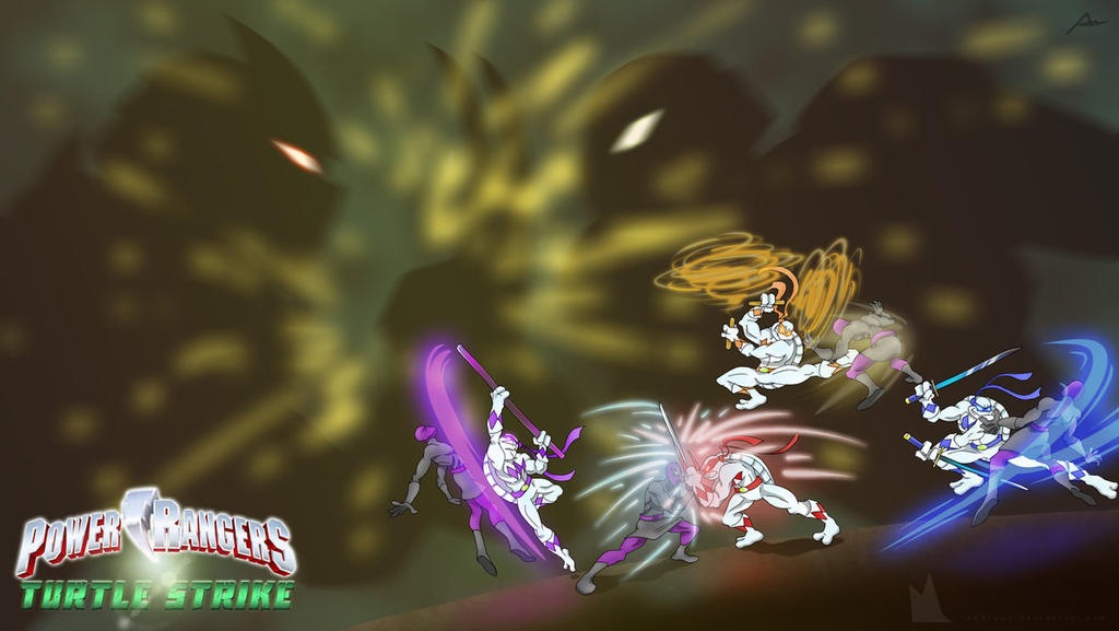 Power Rangers Turtle Version Power Rangers Turtle Strike by IceDrawn by lurch-jr on DeviantArt