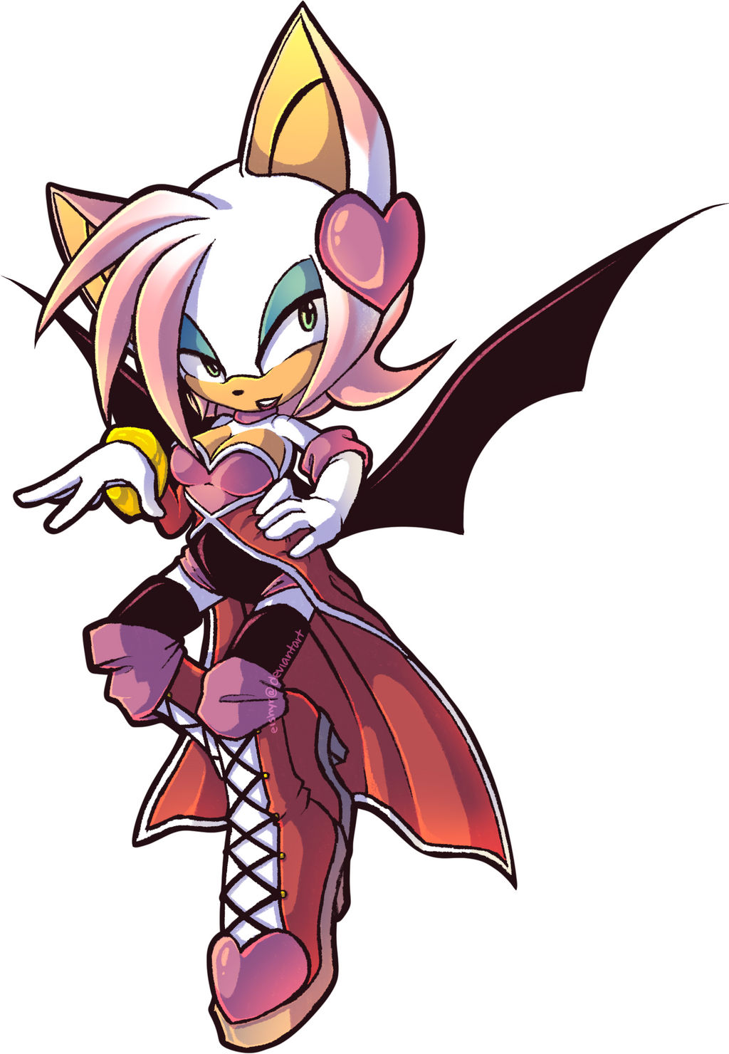 Amy x Rouge by eishyr on DeviantArt