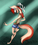 Dancing in the underground (COLORED) by solralis