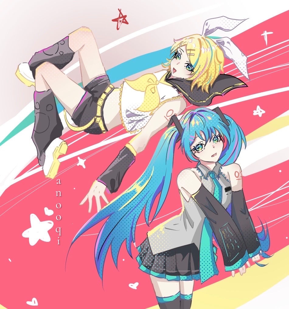 miku rin by anooqi on DeviantArt