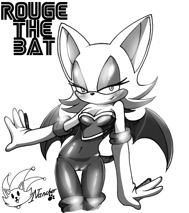 rouge the bat +manga version+