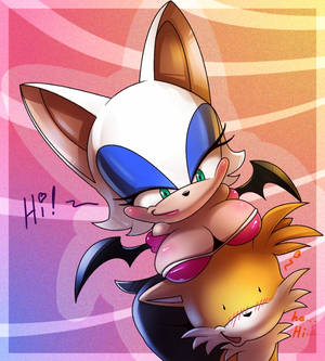 rouge the bat and tails +1+