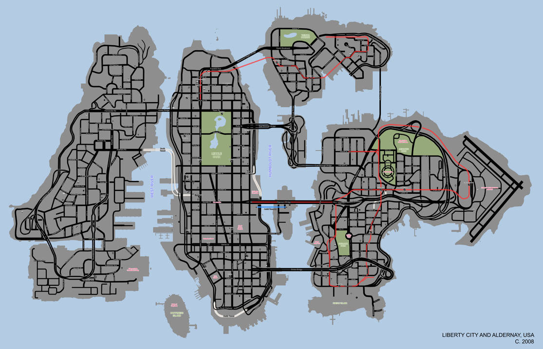 GTA IV Liberty City By CXV Anime On DeviantArt gta-iv-liberty-city-by-cxv-anime-on-deviantart