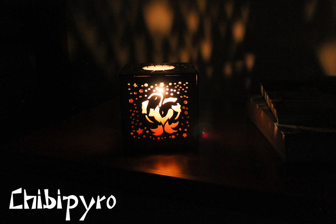 Pisces hardboard lantern by ChibiPyro