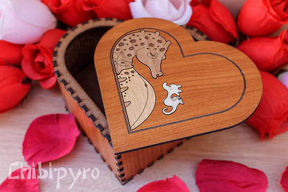 Seahorse Heart Box