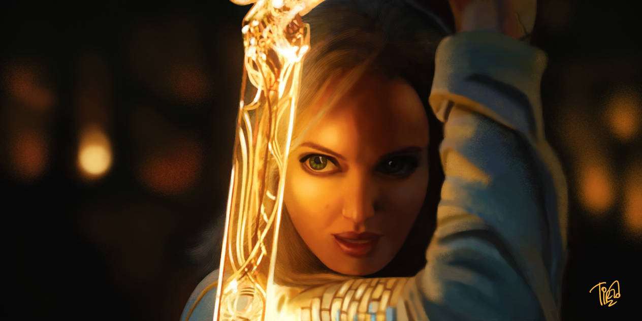 Thena from Marvel Studios' Eternals by tirza1301 on DeviantArt