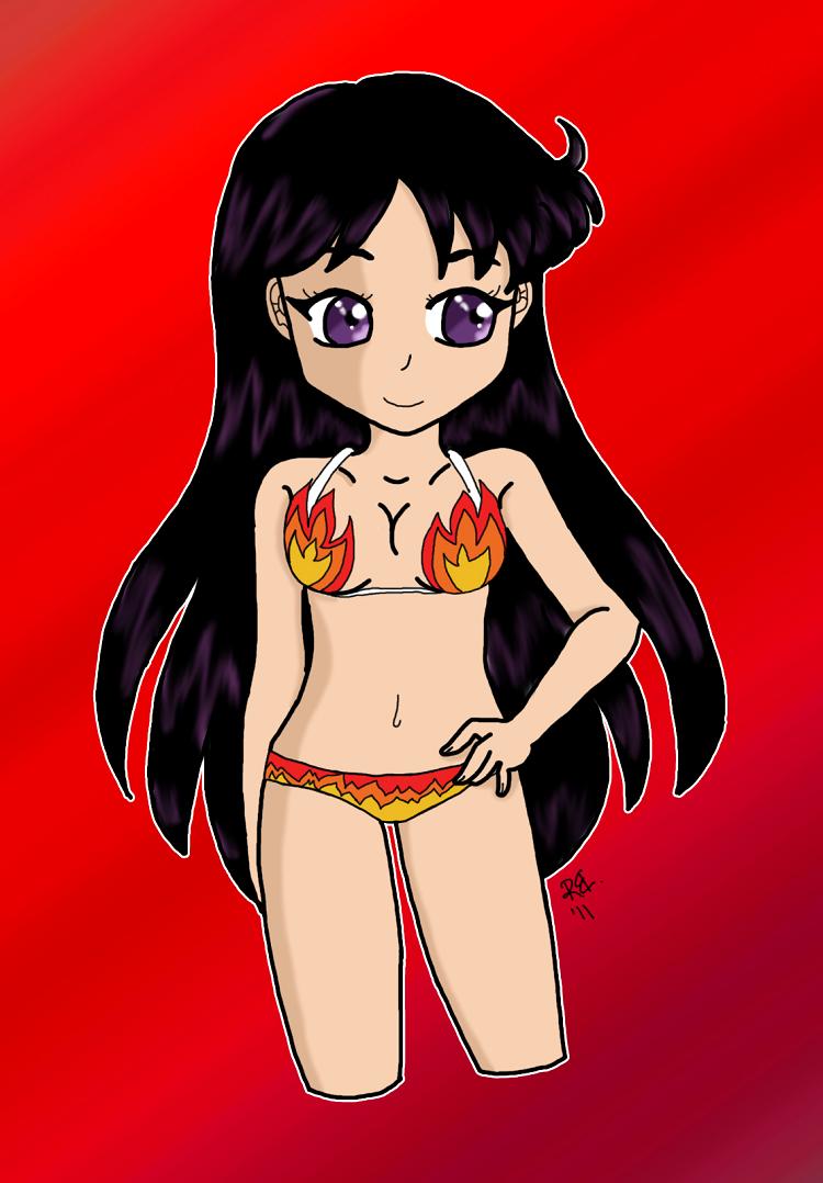 Sailor Mars Beach Wear