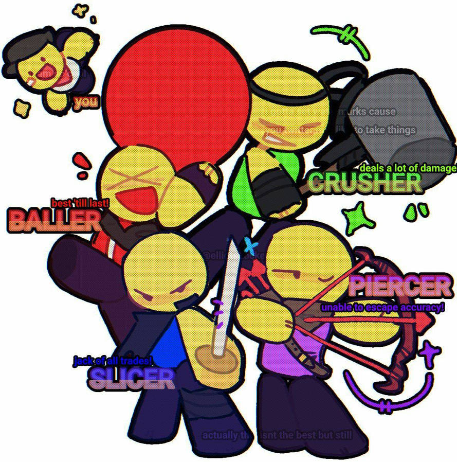 Baller and slicer and crusher, piercer roblox by kamly616 on DeviantArt