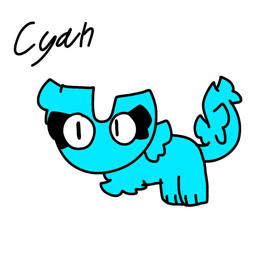 Cyan the lizard!! by kamly616 on DeviantArt