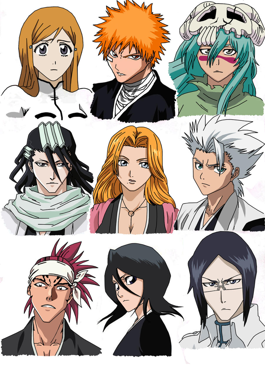 Bleach Characters By Gaara On Deviantart Bleach Characters By Gaara On Deviantart