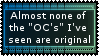 'OC' minus the 'O'