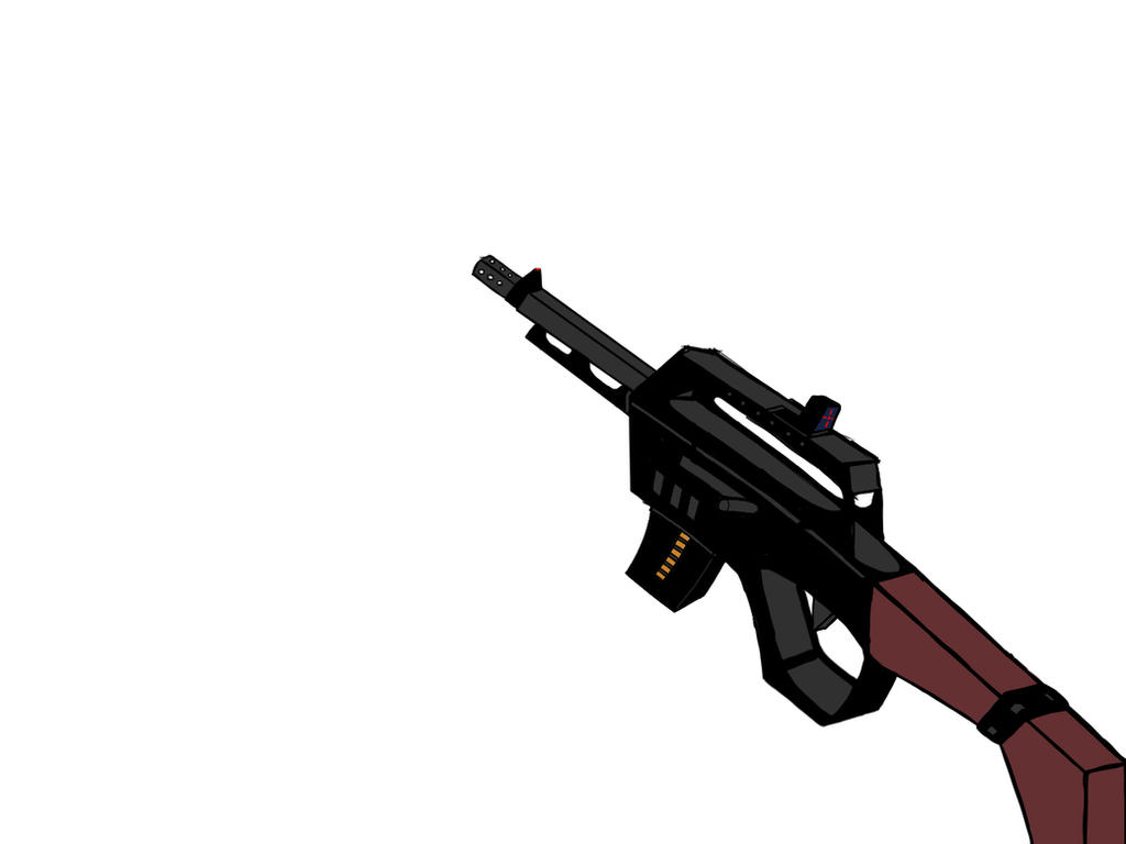 Assault Rifle From Rifle Drawing Rivals Assault Rifle by DrawingStuff4fun on DeviantArt