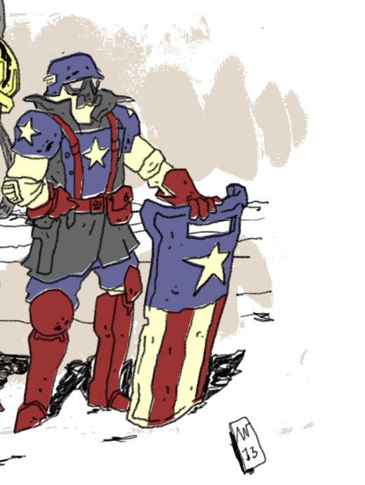 Captain Riot trooper by SilverWolfJudge on DeviantArt