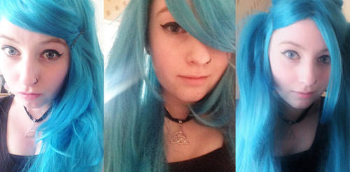 Blue Hair Day!!! by QuackersQ