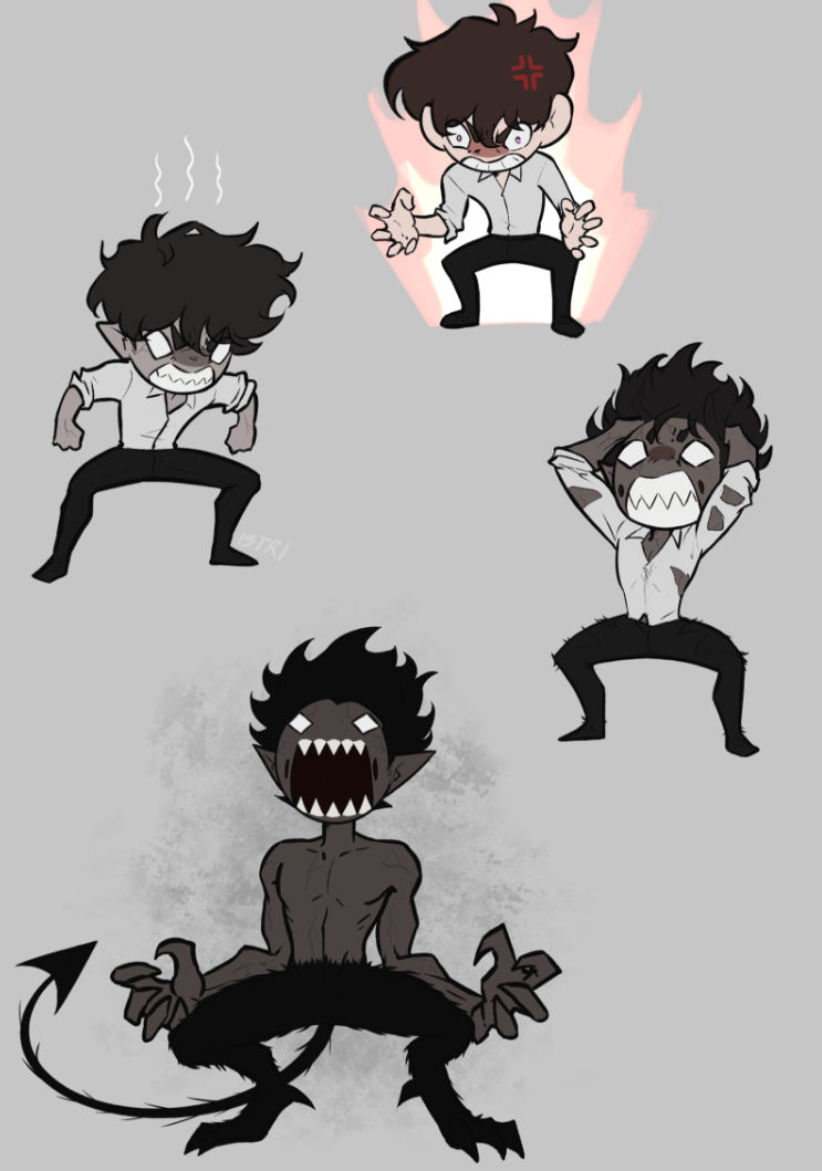 Rage chibis (OC) by SnagTheRabbit on DeviantArt