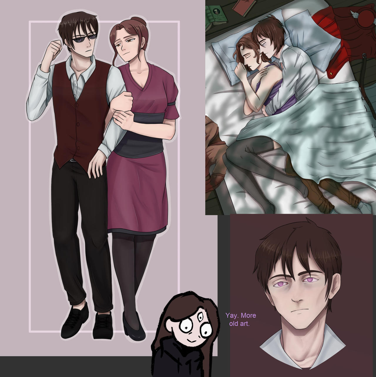 Shaxbert Old digital art dump1 by SnagTheRabbit on DeviantArt