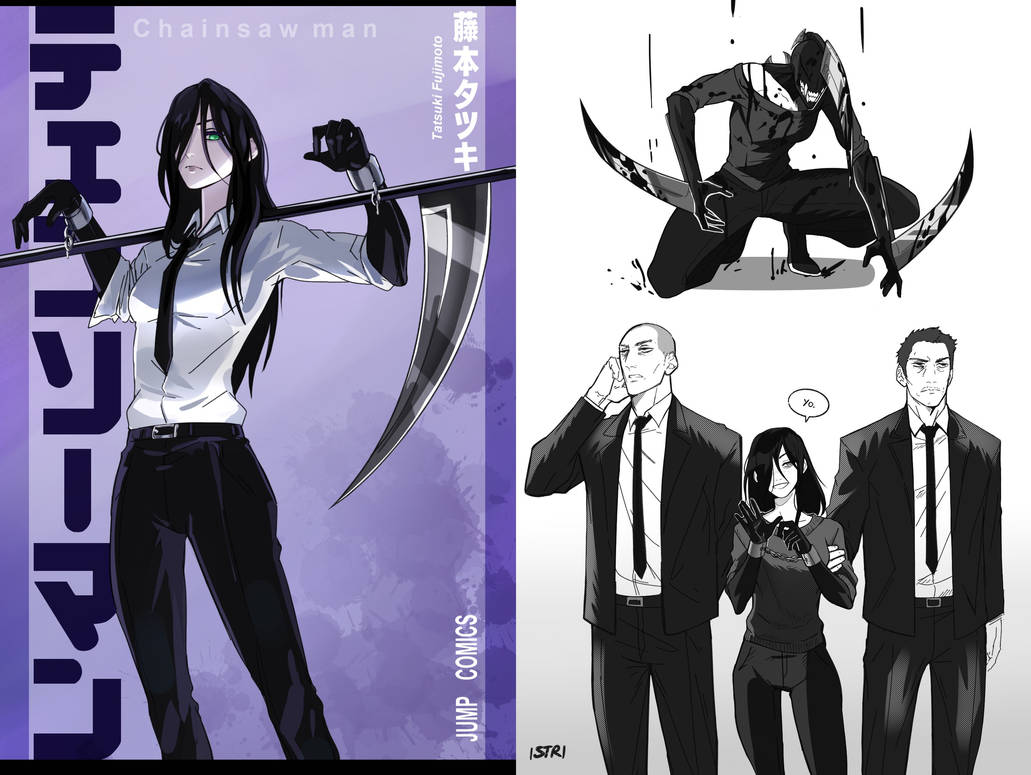 Scythe Devil (CSM OC) by SnagTheRabbit on DeviantArt