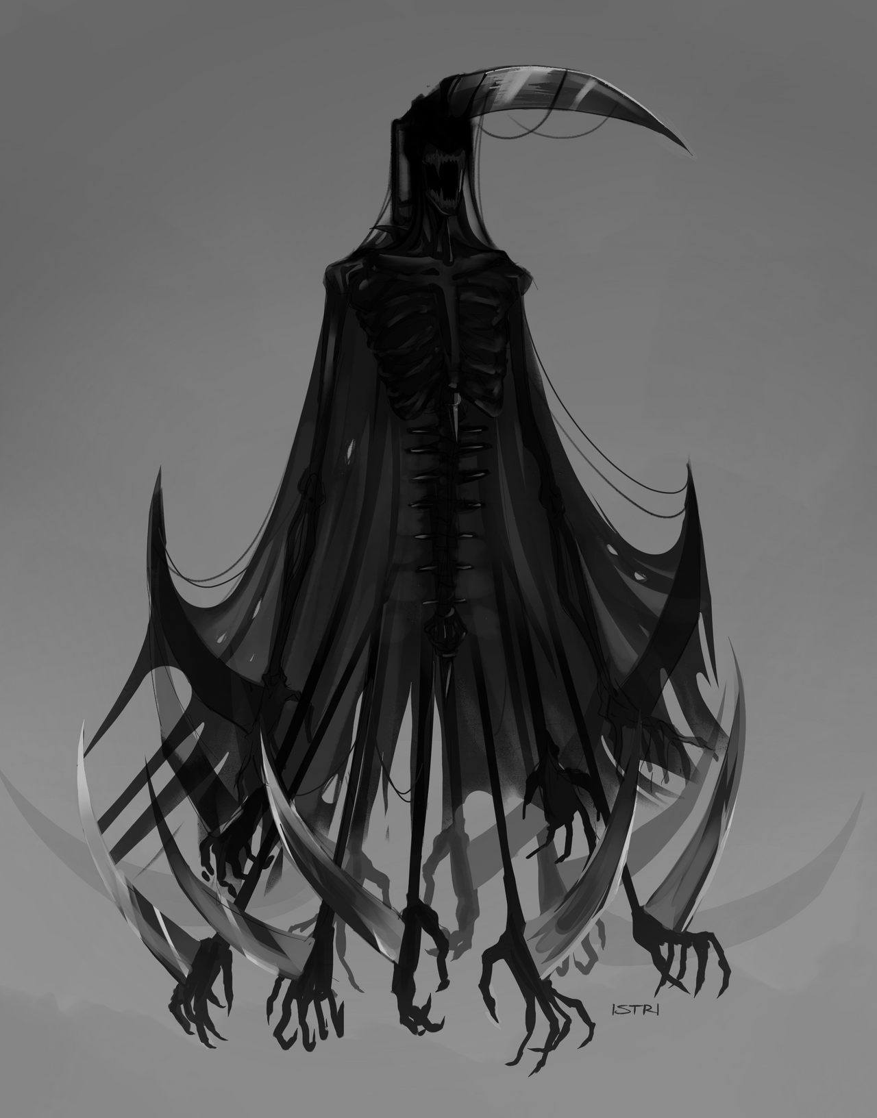 Scythe Devil Pure Form (CSM OC) by SnagTheRabbit on DeviantArt