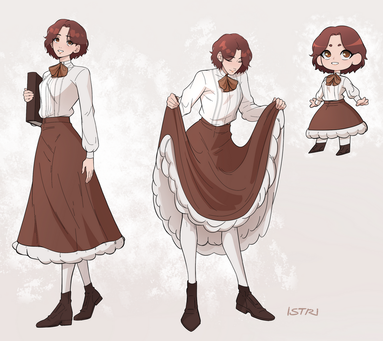 Ant Oc Robe Dress w color variants (OC) by SnagTheRabbit on DeviantArt