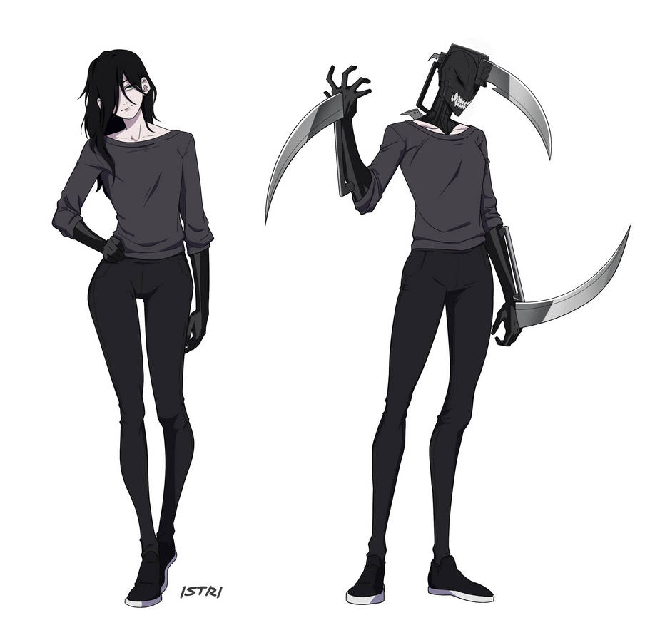 Scythe Devil Colored (CSM OC) by SnagTheRabbit on DeviantArt