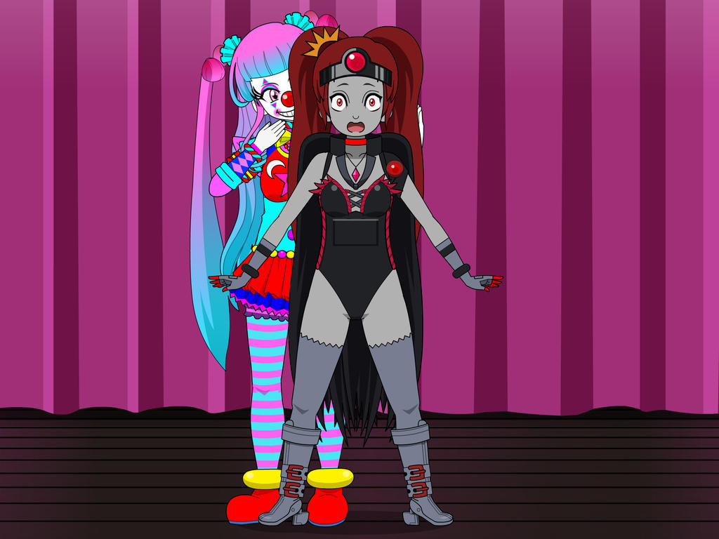 Dark Amulet Bimbo Clown tf by TechnoPagan9 on DeviantArt