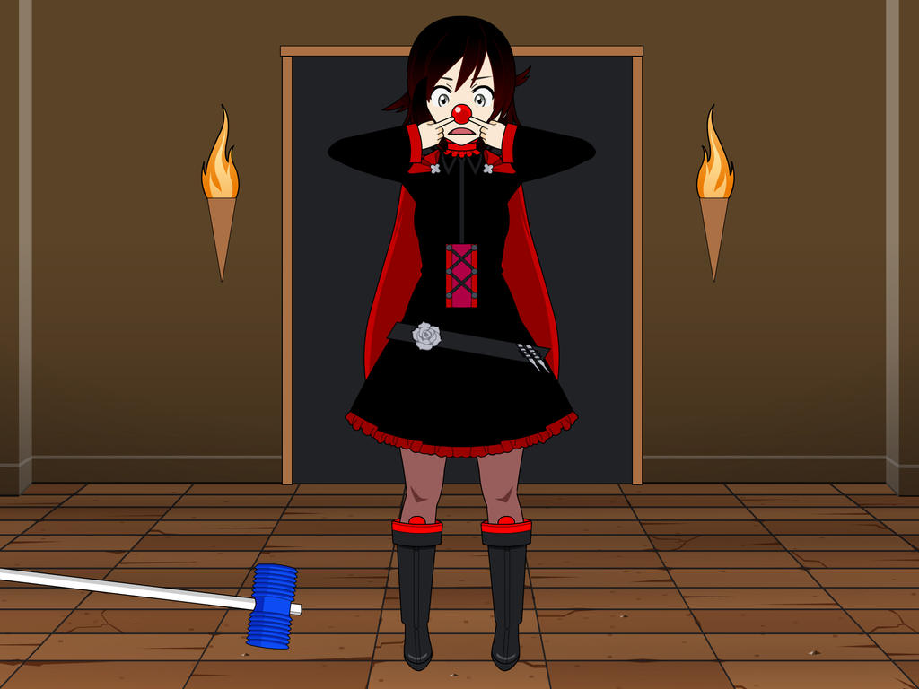 Ruby Tf RWBY Ruby Rose clown tf by TechnoPagan9 on DeviantArt