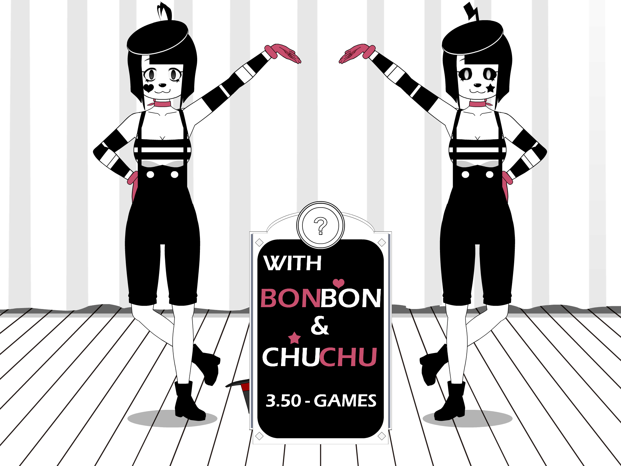 BonBon and ChuChu from MIME AND DASH by Amergames on DeviantArt