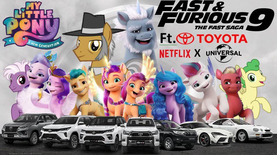 Mlp Fast MLP New Generation X F9 The Fast Saga ft.Toyota by PeperPoniesBunyaphen ...