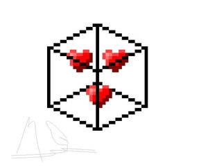 Heart box pixel ^3^