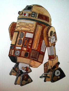 R2D2 steampunk style