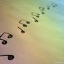 Musical Rainbow Notes