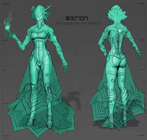 Warframe - Siren Concept