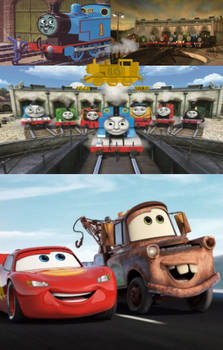 Lightning McQueen and Mater are Happy For Them