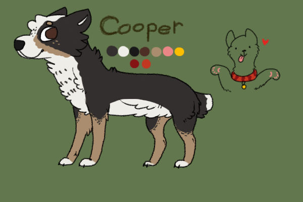 Cooper Rtf Smiling Cooper - Ref by Bluepup429 on DeviantArt