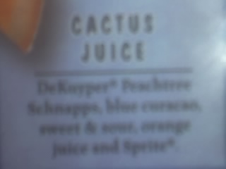 Cactus Juice