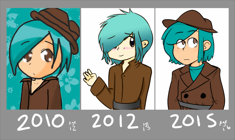 Art style over the years by Dark-Platypus on DeviantArt Art style over the years by Dark-Platypus on DeviantArt